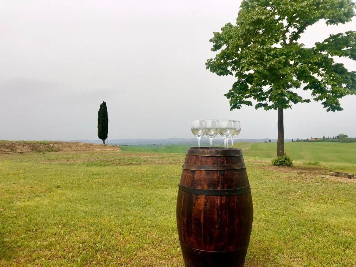 Podere Il Granaio - Crete Senesi - Tuscany Сиена Экстерьер фото