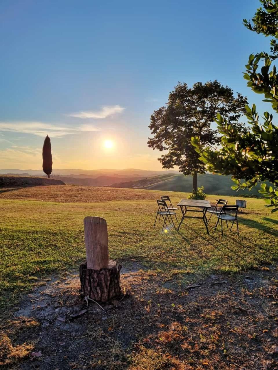Podere Il Granaio - Crete Senesi - Tuscany Сиена Экстерьер фото